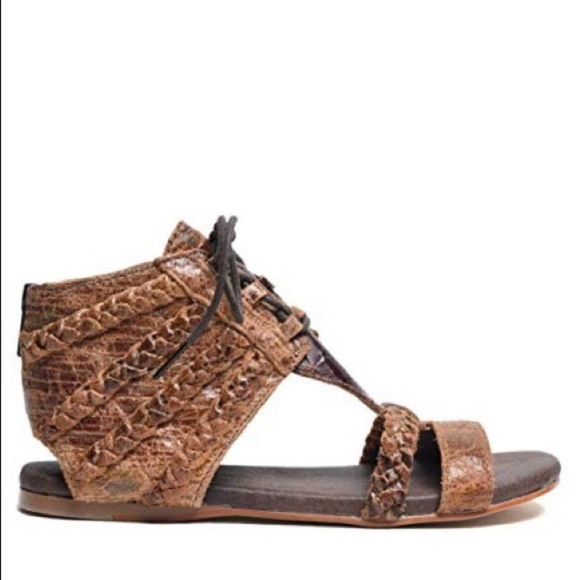 roan leather sandals